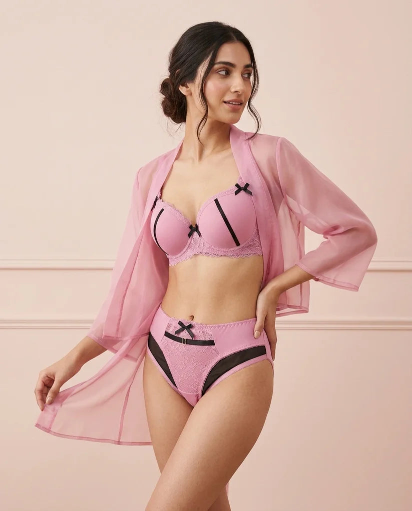 Blush Pink Lingerie Set