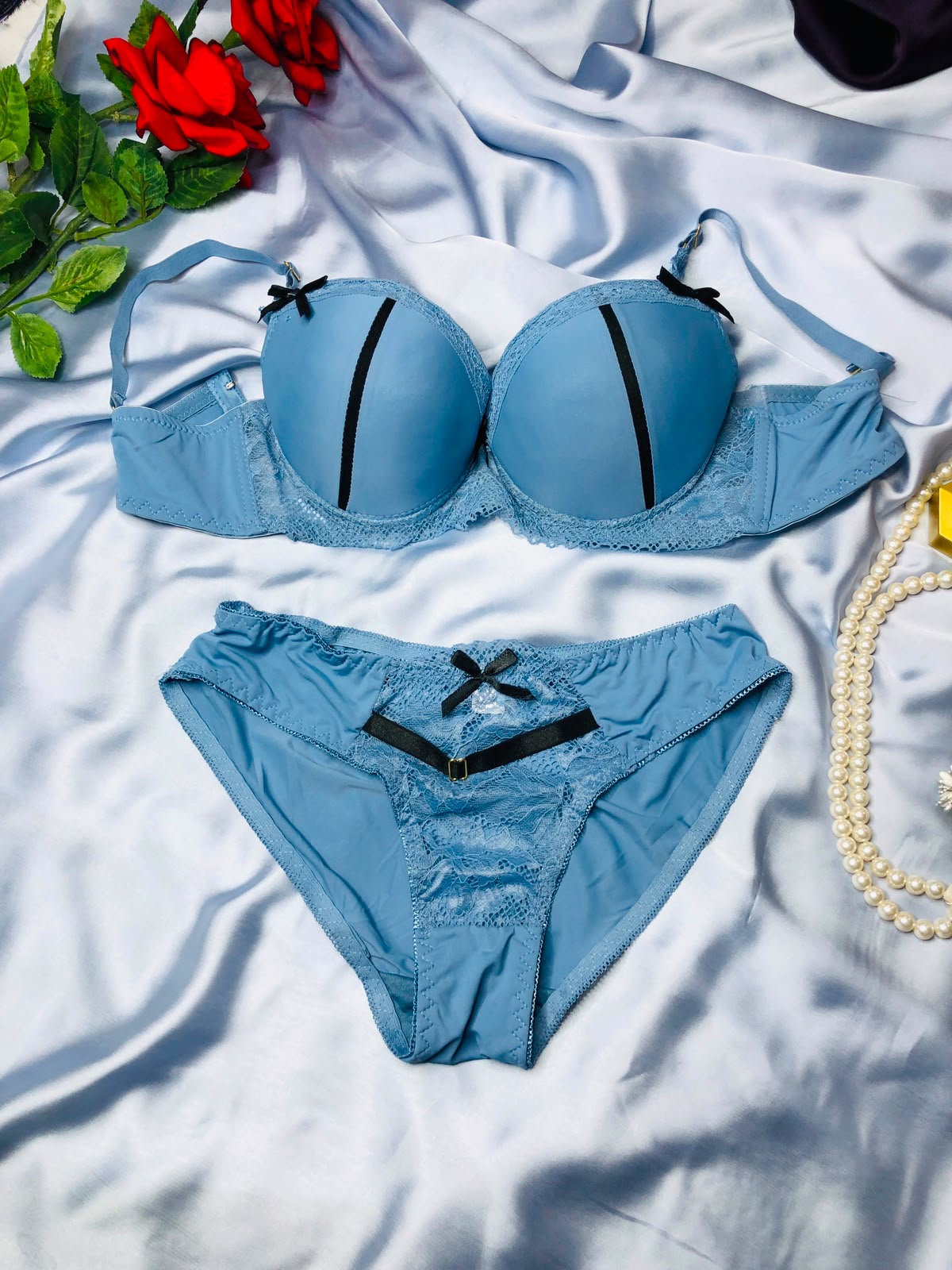 Dusty Mauve Lingerie Set